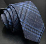 Wool Chequer Classical High Quality Necktie