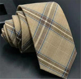 Wool Chequer Classical High Quality Necktie