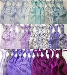 Jacquard Fabric Classical Fashion Ascot Tie