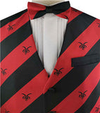 Microfiber Logo Fabric  Classical Uniform Waistcoat+Bowtie+Hanky