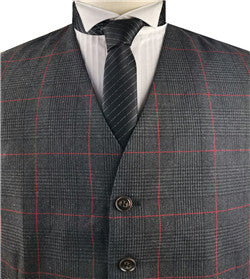 Black Viscose Fashion&Classical Formal Wear Waistcoat Only