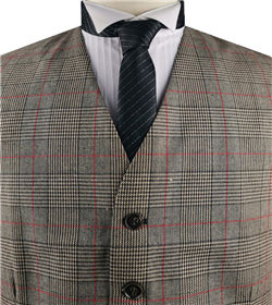 Beige Viscose Fashion&Classical Bridegroom Formal Wear Waistcoat Only