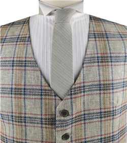 Color Linen&Poly Fashion&Classical Formal Wear Waistcoat Only