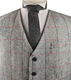 Dark Silver Classical Formal Wear Waistcoat Only