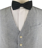 Swallow Gird 4 Pockets Grey Cotton&Poly Classical  Formal Wear Tuxedo Waistcoat