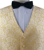 Ivory Superior Quality Classical Silk  Wedding/Tuxedo Waistcoat